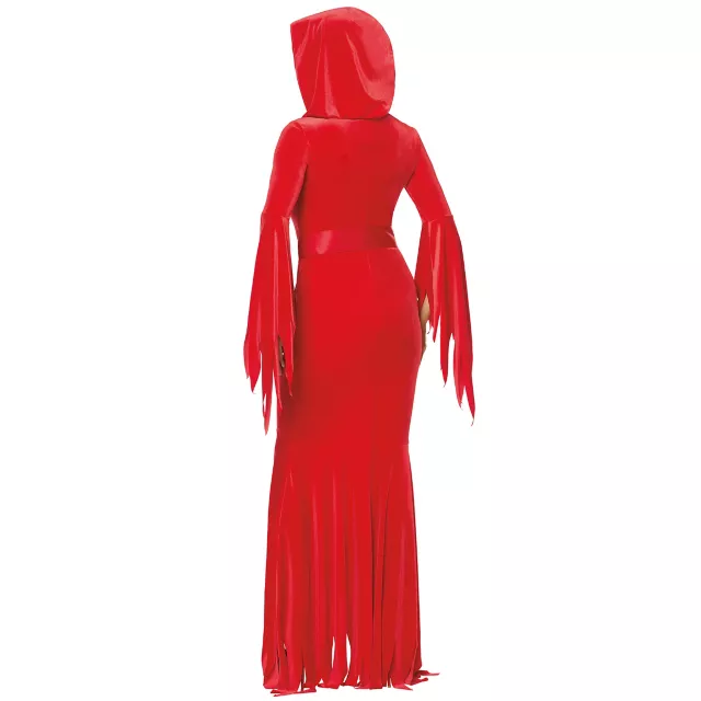 Adult Red Hooded Robe