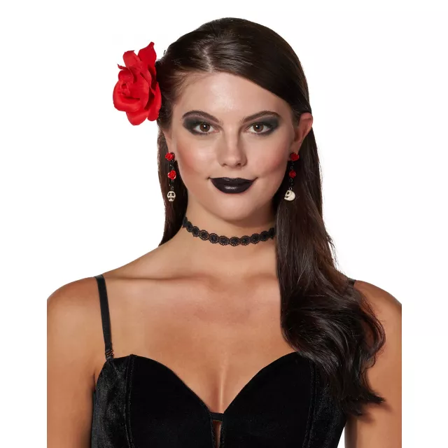 Day of The Dead Skull Dangle Earrings