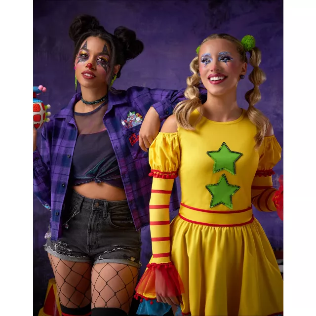 Adult Killer Klowns from Outer Space Flannel Shirt