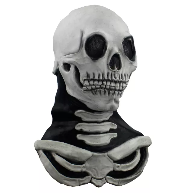 Skeleton Full Mask with Bib