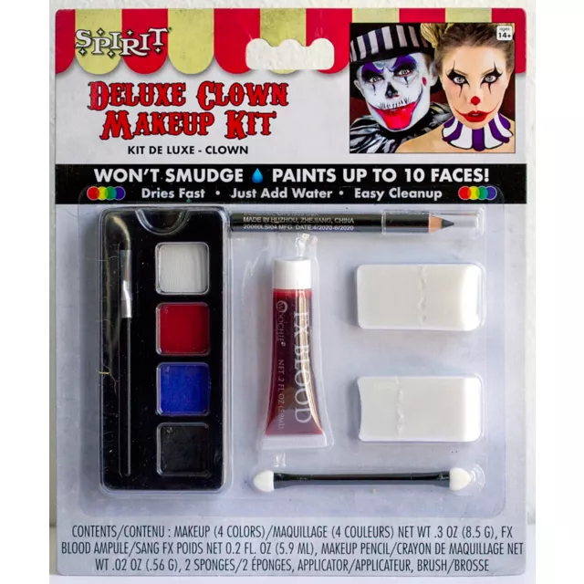Deluxe Clown Makeup Kit