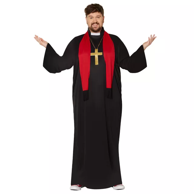 Adult Priest Plus Size Costume