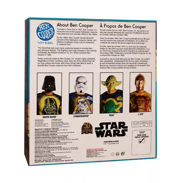 Adult Yoda Star Wars Costume Kit - Ben Cooper