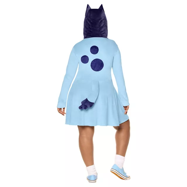 Adult Bluey Hooded Dress Costume