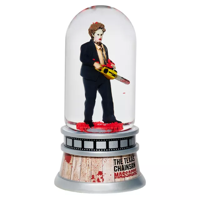 Light-Up Leatherface Bloody Snow Globe - The Texas Chainsaw Massacre