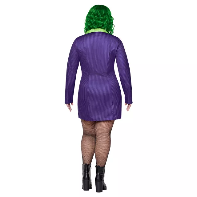 The Joker Blazer Plus Size Dress Costume - DC Villains