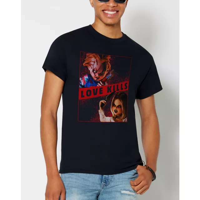 Love Kills Chucky T Shirt