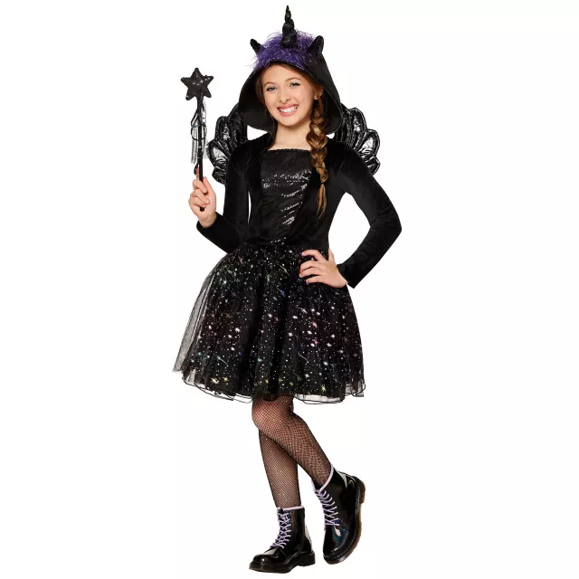 Kids Dark Unicorn Costume