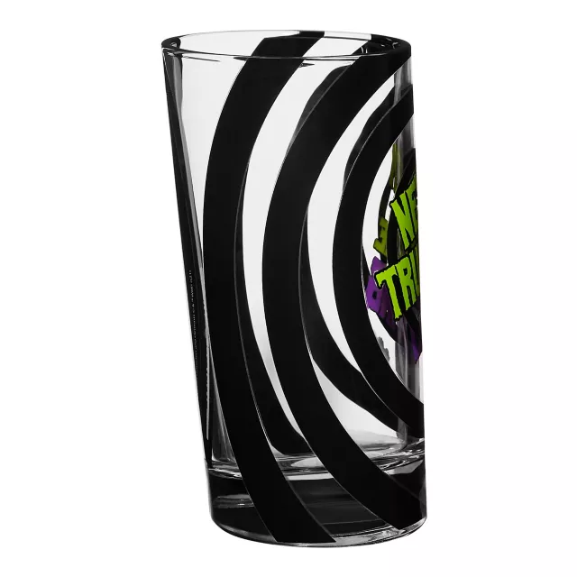 Slanted Beeetlejuice Glass