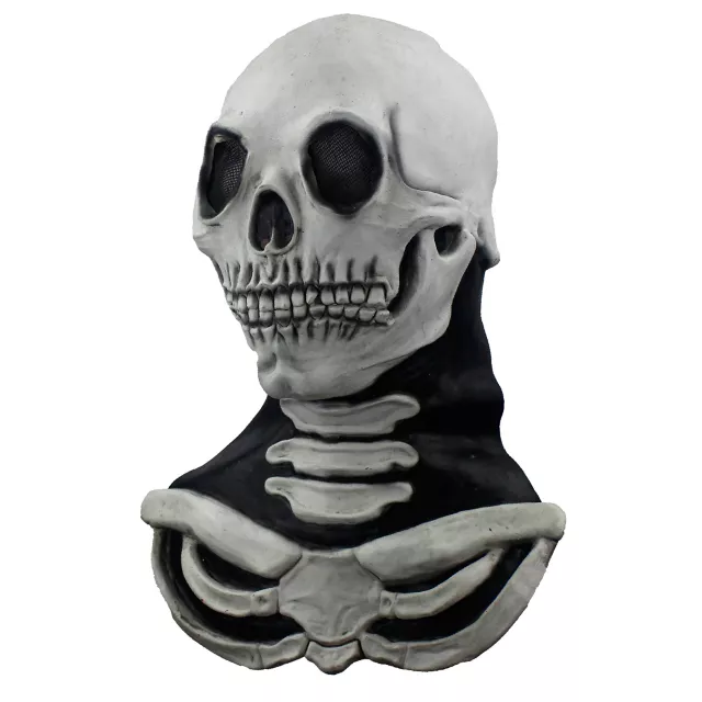 Skeleton Full Mask with Bib