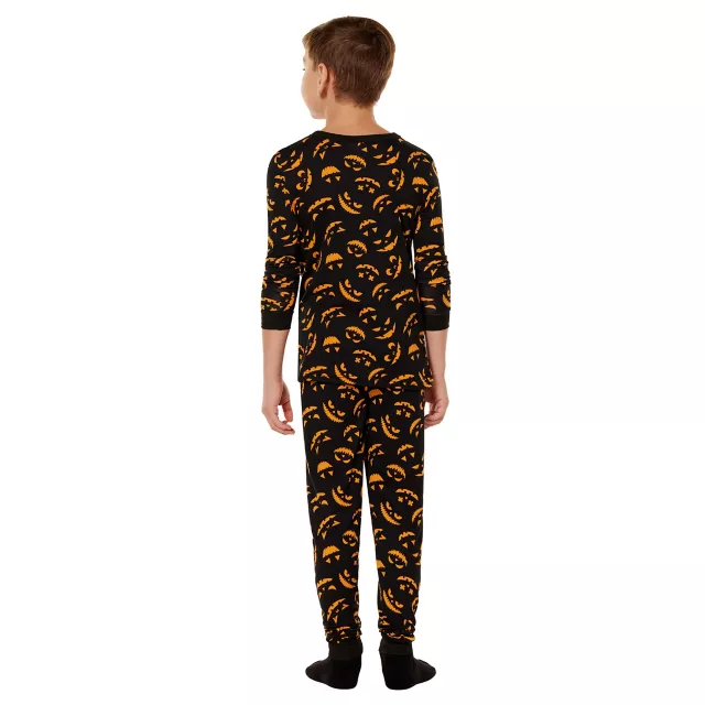 Kids Jack-O'-Lantern Pajama Set