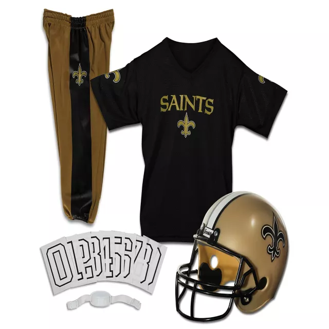 Kids New Orleans Saints NFL Deluxe Uniform Costume - Franklin Sports