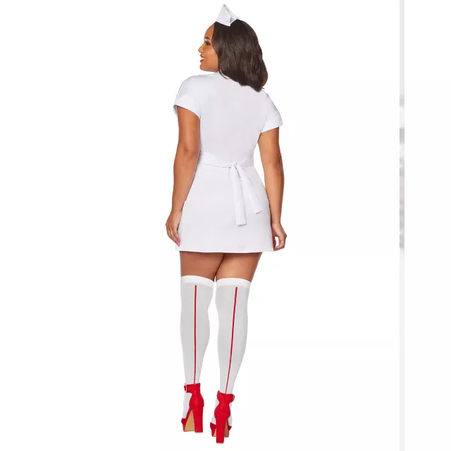 Adult Classic Nurse Plus Size Costume