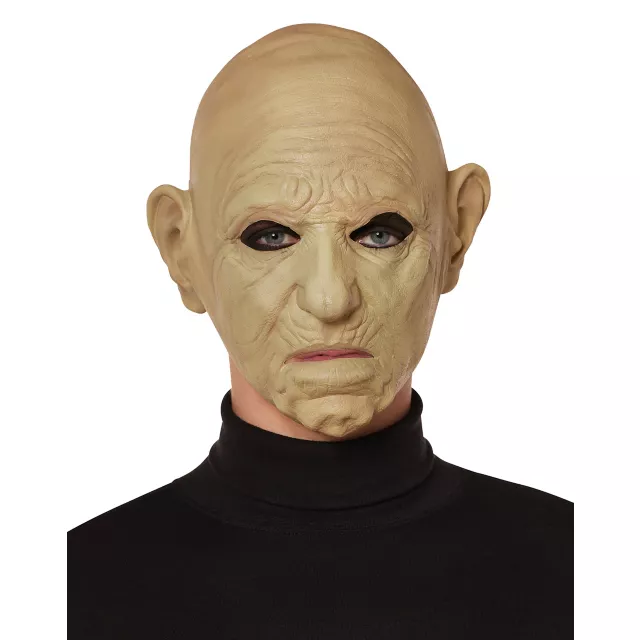 Bald Old Man Full Mask