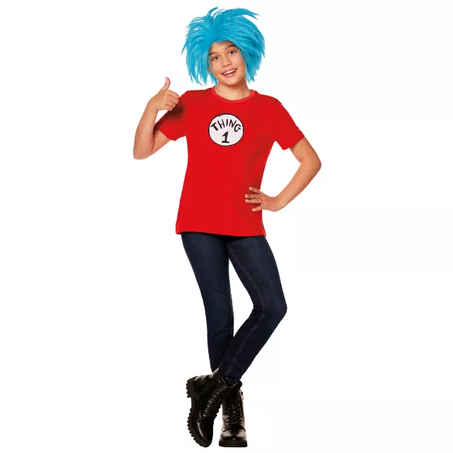 Kids Thing 1 and Thing 2 Costume Kit - The Cat in the Hat