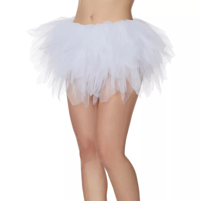 White Shredded Tutu