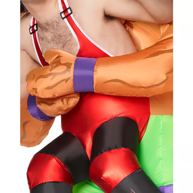 Adult Wrestler Inflatable Costume