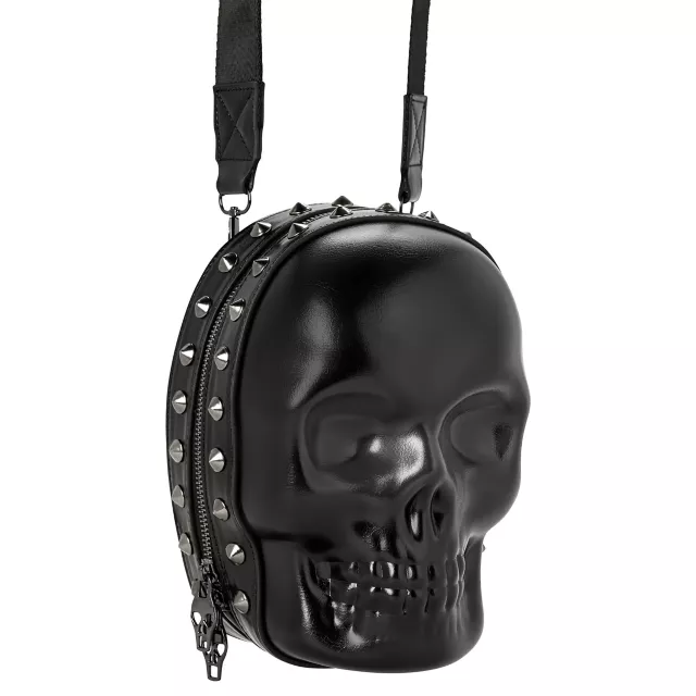 Black Skull Crossbody Bag