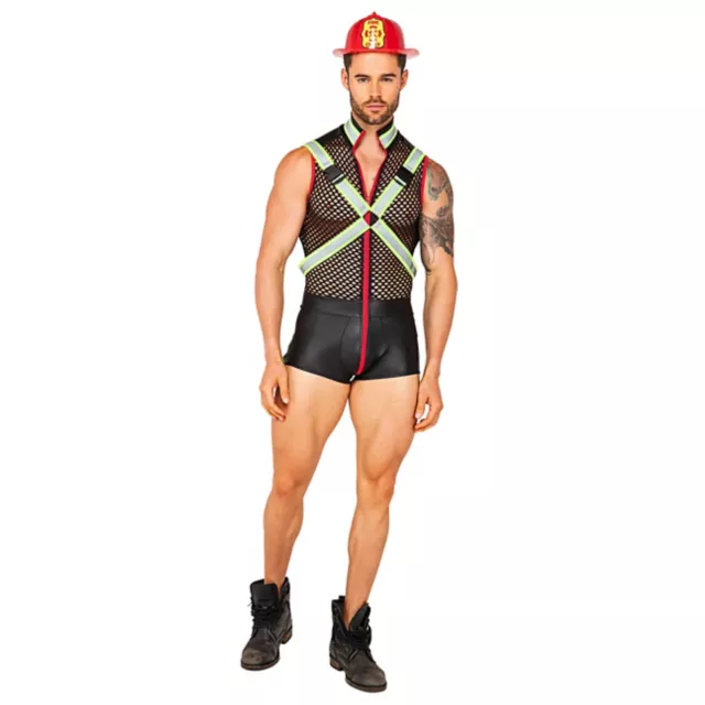 Adult Fireman Fever Costume