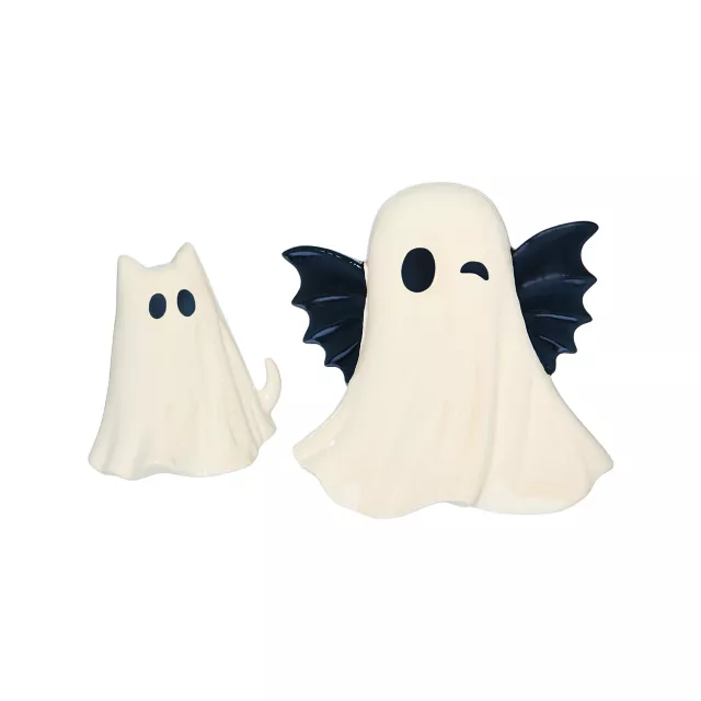 Multi-Pack Bat and Cat Ghost Wall Mounts - 2 Pack
