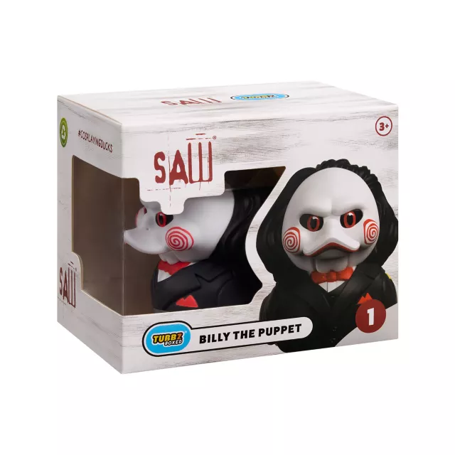 TUBBZ Billy the Puppet Rubber Duck - Saw