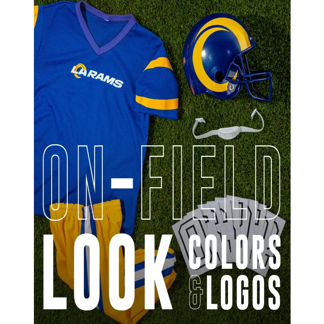 Kids Los Angeles Rams NFL Deluxe Uniform Costume - Franklin Sports