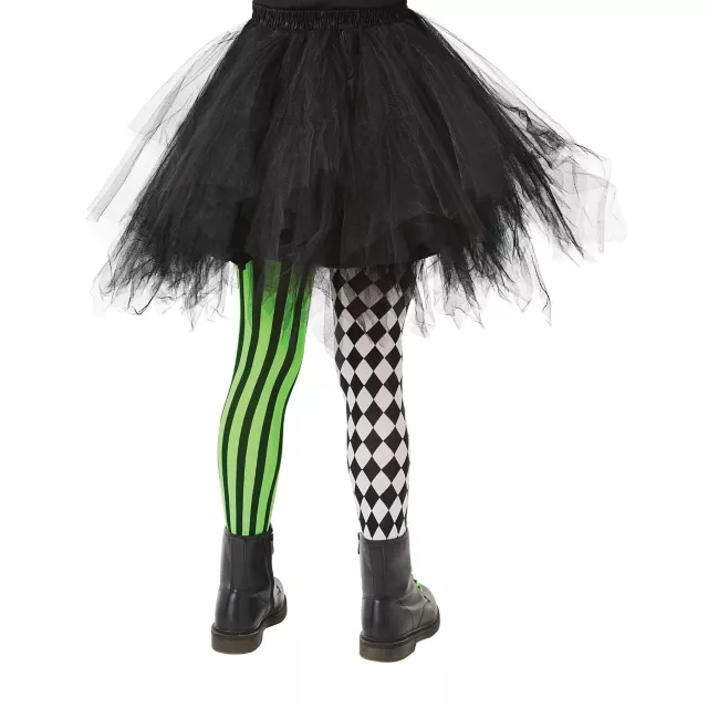 Kids Neon Clown Tights