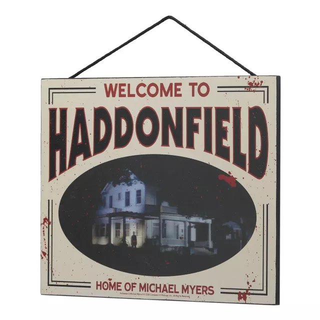 Haddonfield Home of Michael Myers Sign - Halloween