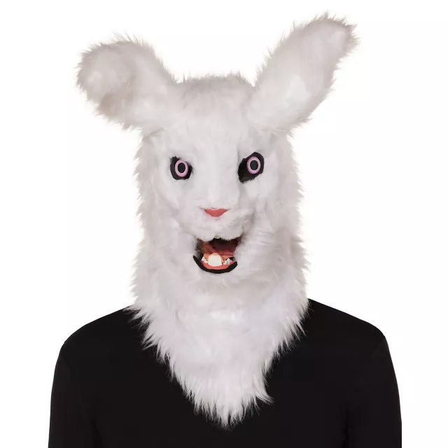 Moving Mouth Rabbit Full Mask