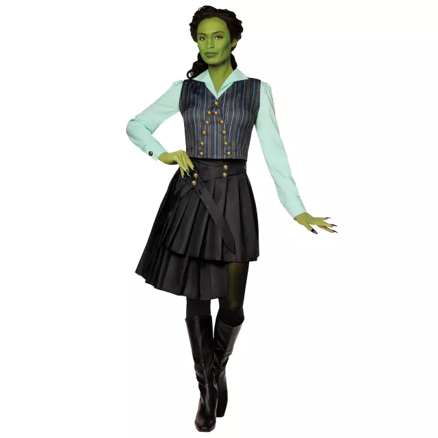 Adult Elphaba Uniform Costume - Wicked