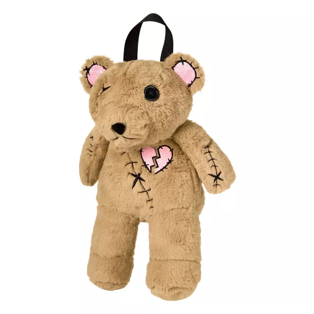 Girls Doll Bear Plush Backpack
