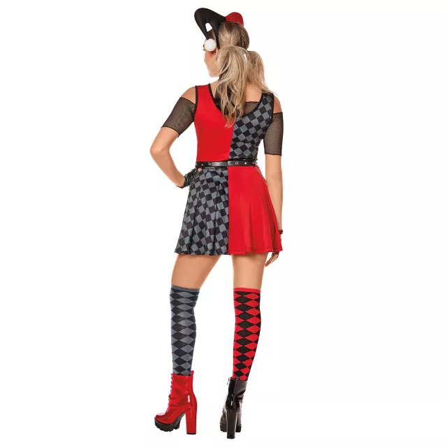 Adult Harley Quinn Dress Costume - DC Villains