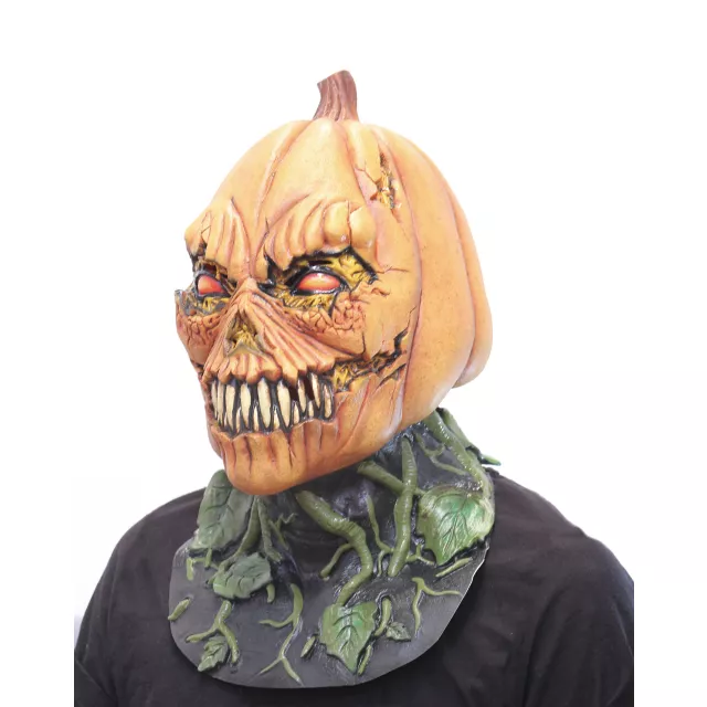 Possessed Pumpkin Full Mask