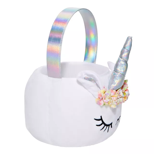 Plush Unicorn Treat Bucket