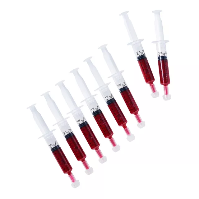 Blood Slime Syringes - 8 Pack