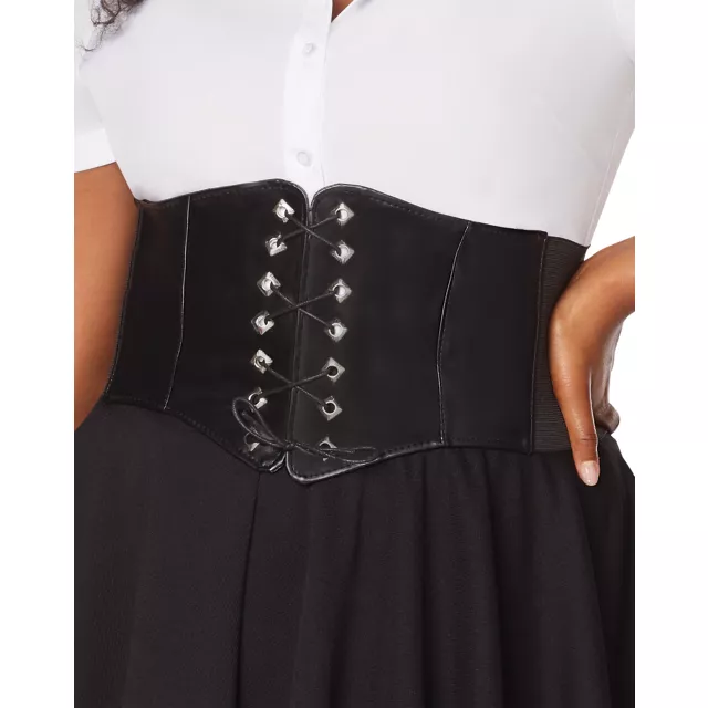 Plus Size Black Waist Cincher
