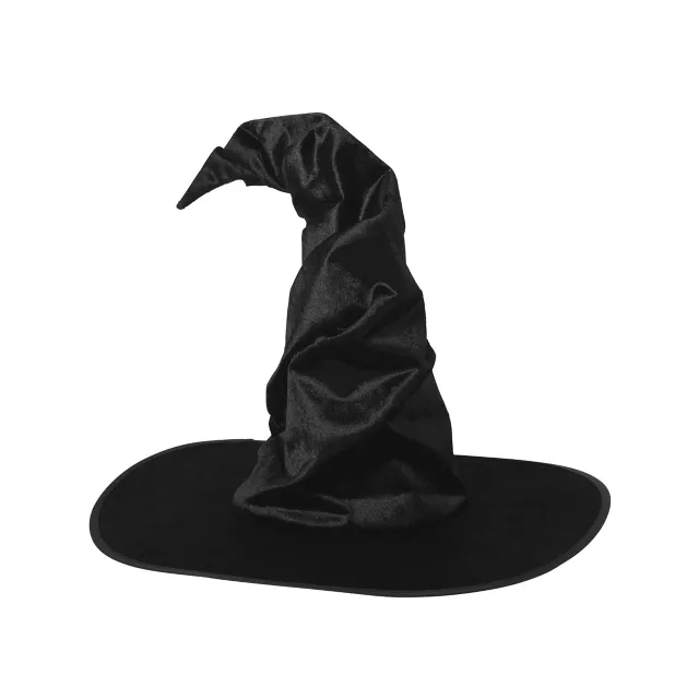 Black Crooked Witch Hat