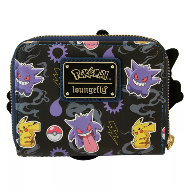 Loungefly Pikachu x Gengar Zip Wallet - Pokémon