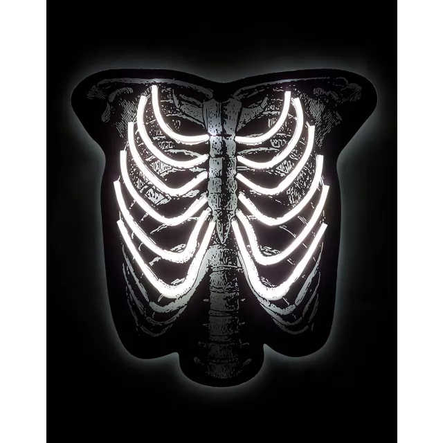 Skeleton Torso Neon LED Light-Up Sign