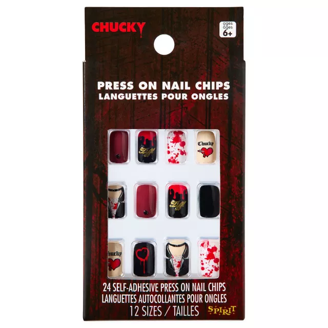 Kids Chucky and Tiffany Press On Nails