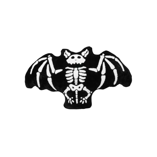 Skeleton Bat Pillow