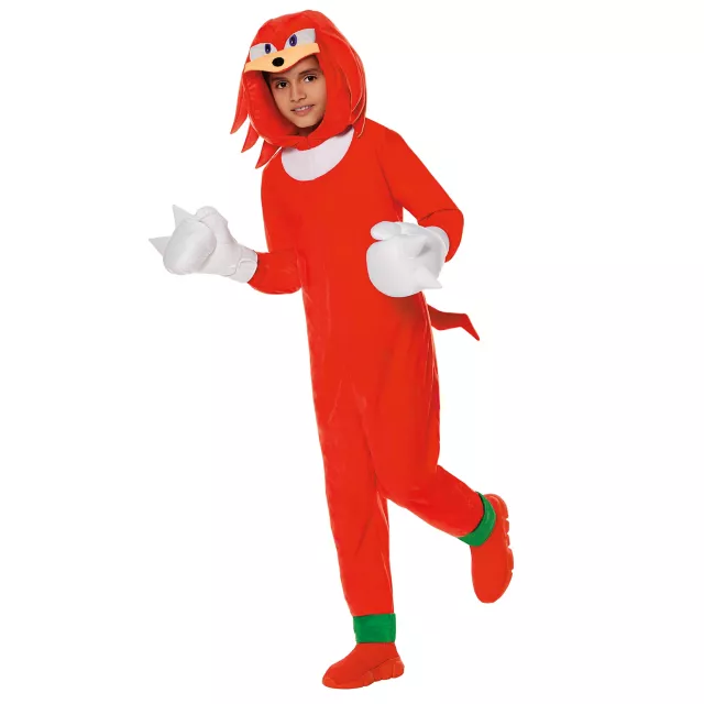 Kids Knuckles Jumpsuit Costume - Sonic the Hedgehog