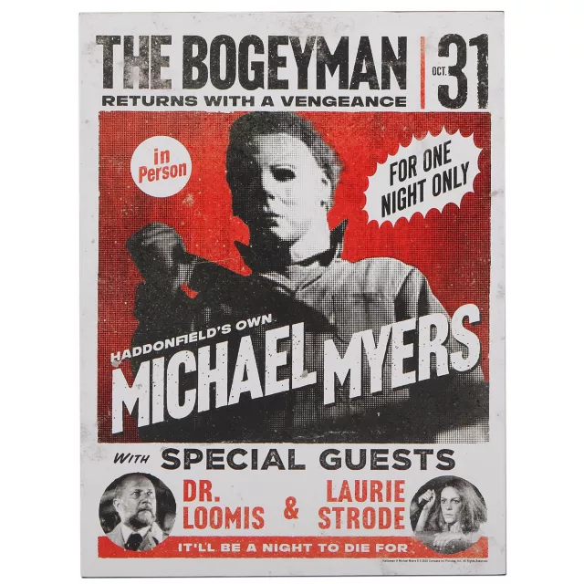 Michael Myers Poster - Halloween
