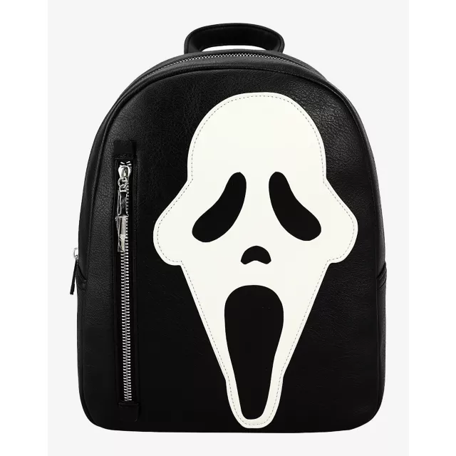 Glow in the Dark Ghost Face Mask Mini Backpack