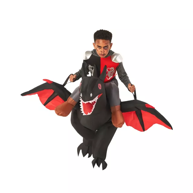 Kids Inflatable Ride-Along Dragon Costume