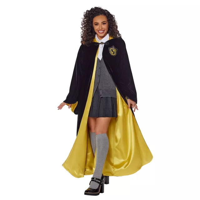Adult Deluxe Hufflepuff Robe - Harry Potter