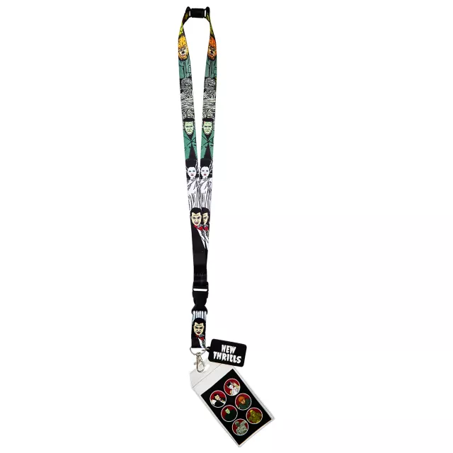 Universal Monsters Characters Lanyard