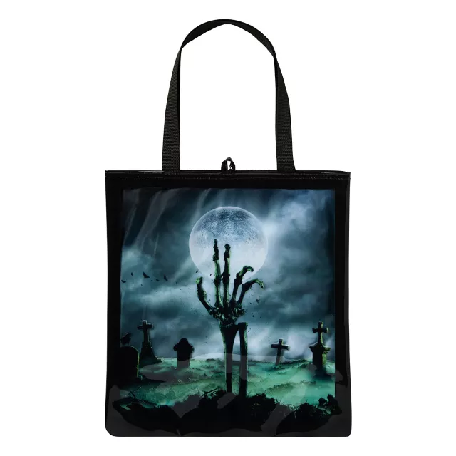 Skeleton Hand Candy Window Tote Bag