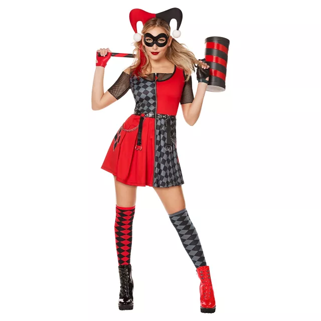 Adult Harley Quinn Dress Costume - DC Villains