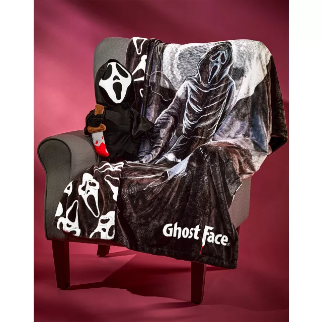 Ghost Face Reversible Fleece Blanket